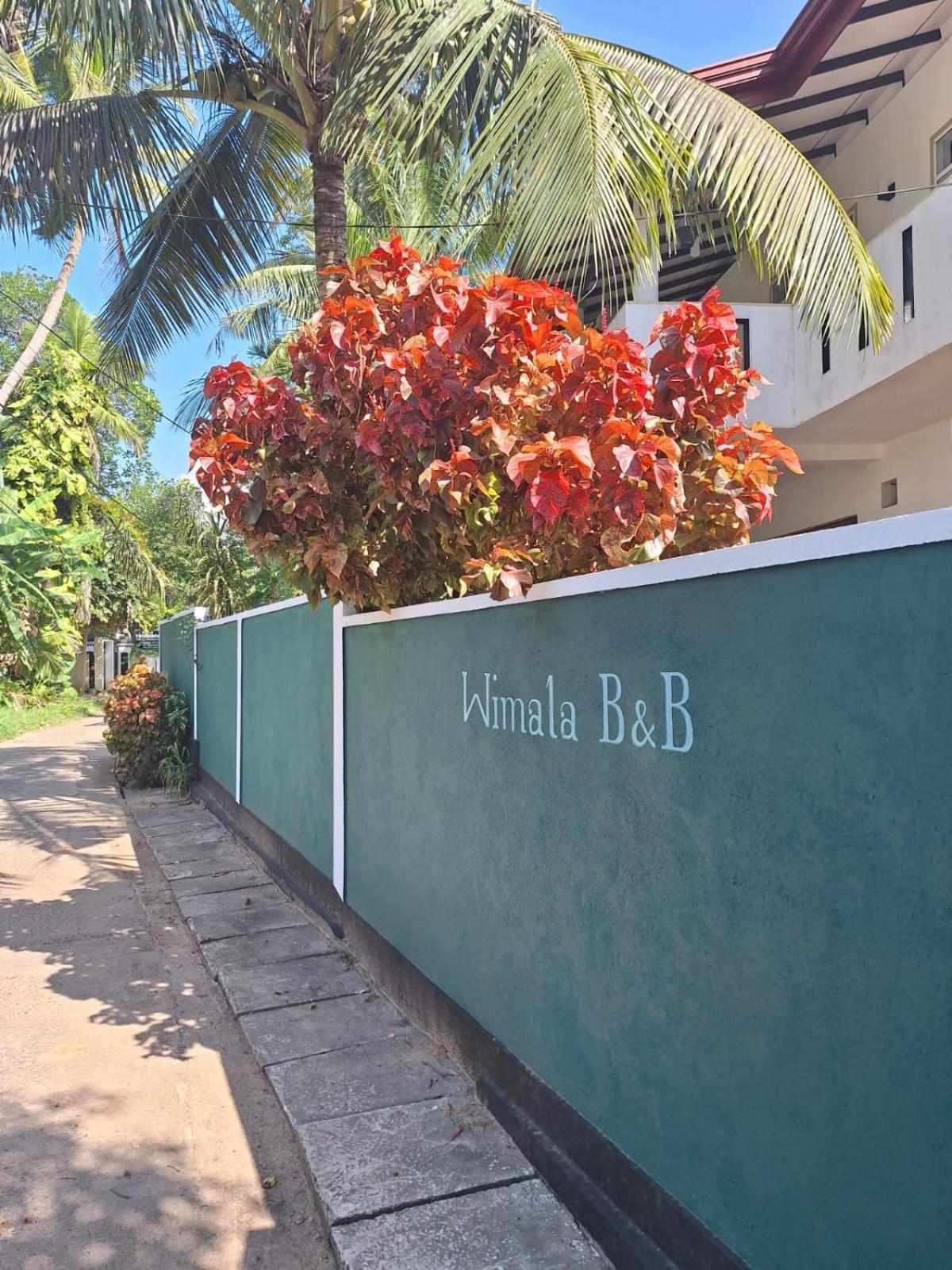 Wimala B&B Bentota Exteriör bild